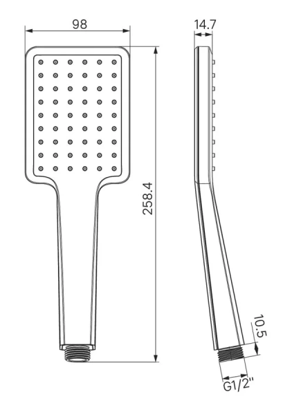 Смеситель для ванны IDDIS Slide белый матовый SLIWT00i02 (детальная фотография), современные, hi-tech