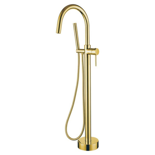 Смеситель для ванны Boheme Uno золото 469-G (детальная фотография)