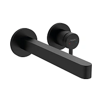 Смеситель для раковины Hansgrohe Finoris черный матовый