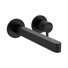Смеситель для раковины Hansgrohe Finoris черный матовый