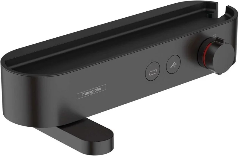 Смеситель для ванны Hansgrohe ShowerTablet Select черный матовый 24340670 (детальная фотография)