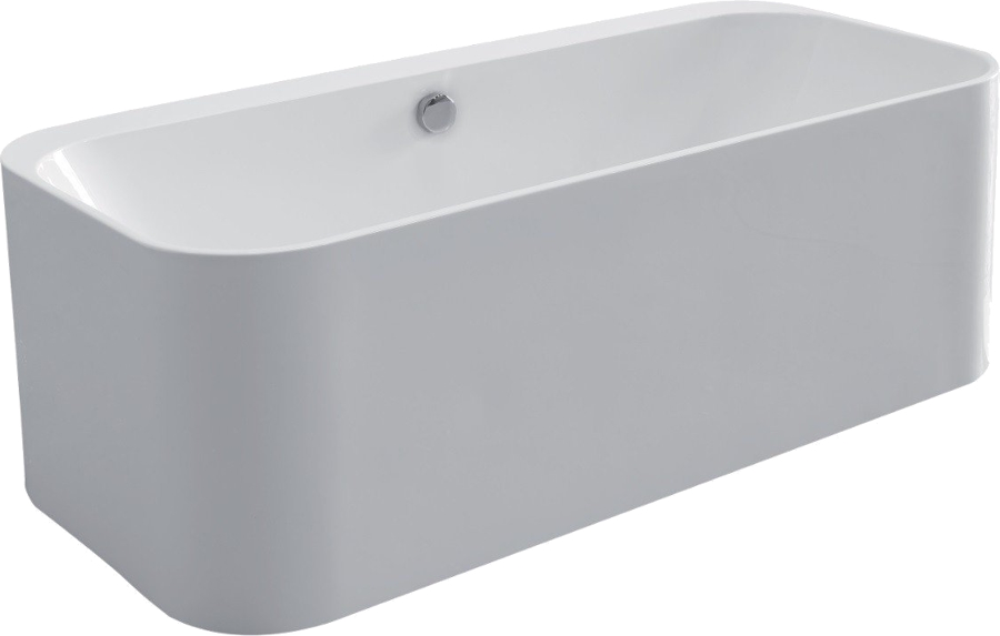 Ванна акриловая Kerasan Tribeca 170х80 см свободностоящая 743001 (детальная фотография)