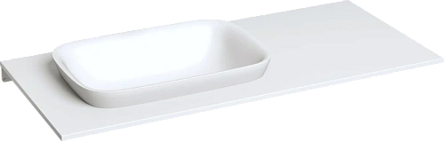 Раковина Salini Marea 02 60 см белый матовый - фото 2