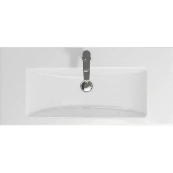 Раковина мебельная Velvex Como 100 см белая R-UM-COM100/1 (детальная фотография), по запросу