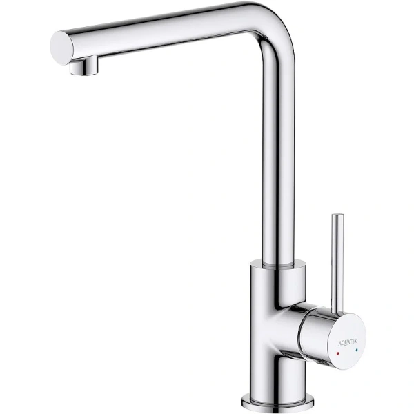Смеситель для кухни Акватек Европа хром AQ1380CR (детальная фотография)
