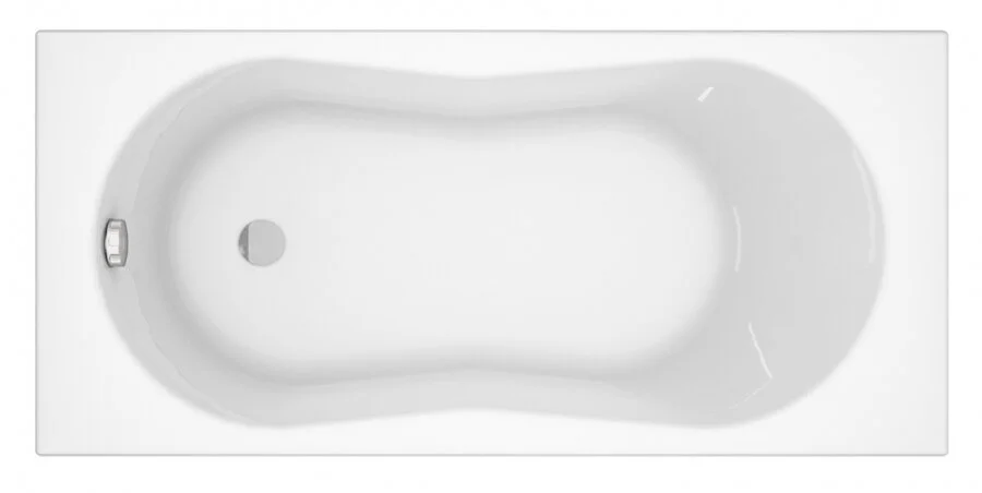 Ванна акриловая Cersanit Nike 63346 150 x 70 см, прямоугольная, белая (детальная фотография)