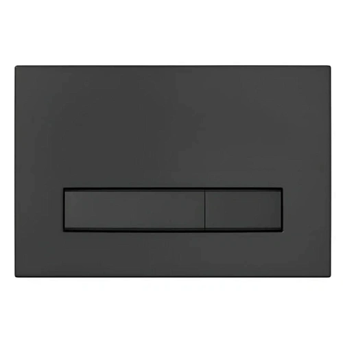 Клавиша смыва Berges Atom Line Soft Touch черная - фото 3