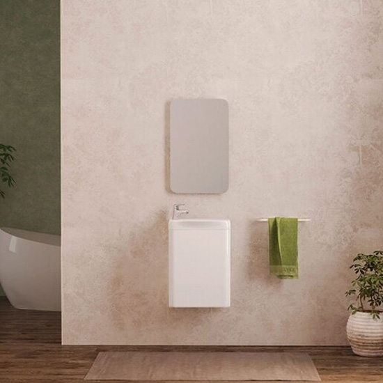 Зеркало Velvex Bio 39 см прямоугольное zkBIO.40-21 (детальная фотография), в наличии