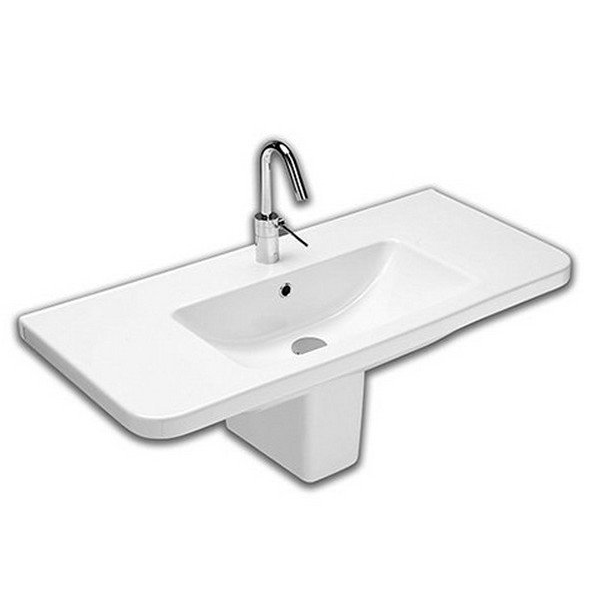 Раковина Hatria Erika Pro YXEA01 100х45 см (детальная фотография)