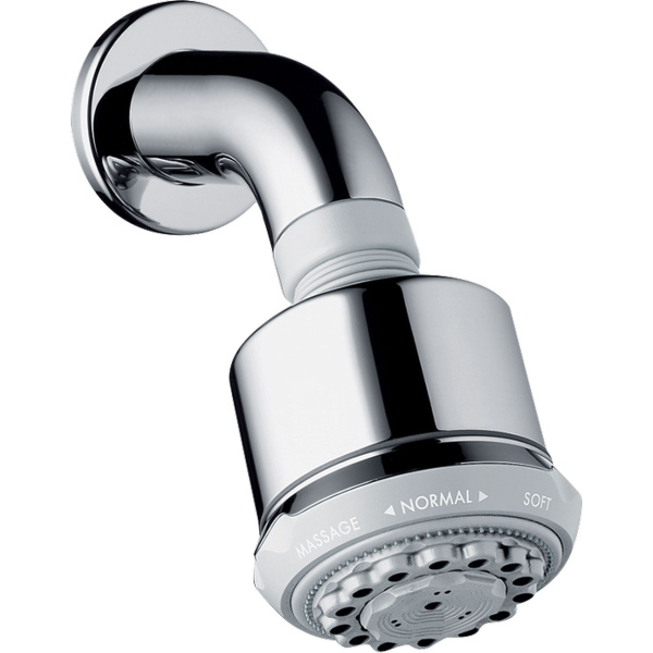 Верхний душ Hansgrohe 27475000 настенный монтаж (детальная фотография)