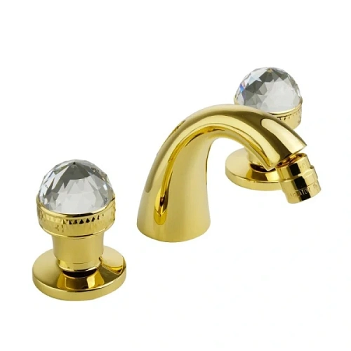 Смеситель для биде Migliore Axo Swarovski золото - фото 4