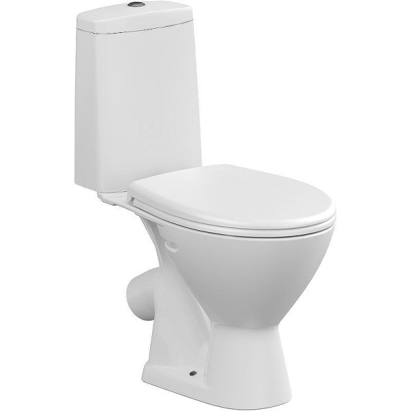 Унитаз компакт Cersanit Just белый KO-JUS031-3/6-PL (детальная фотография)