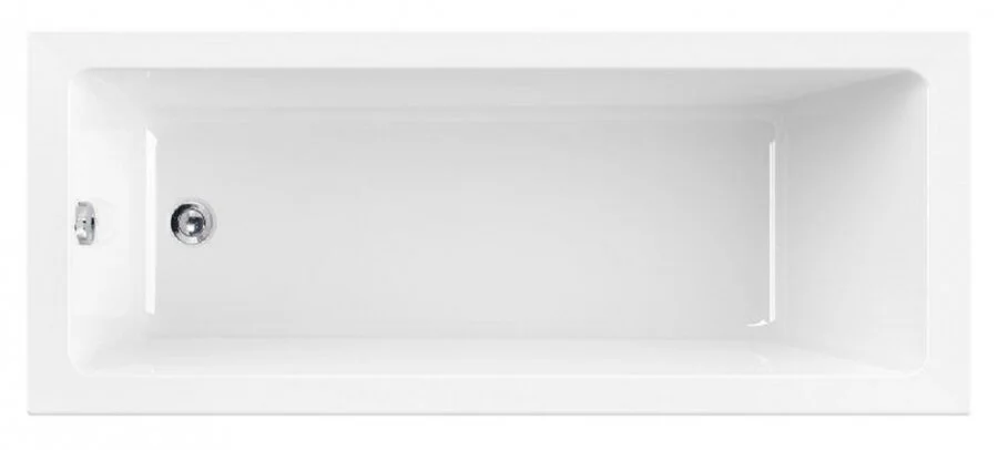 Ванна акриловая Cezares Plane Solo 180х80 см пристенная PLANE SOLO-180-80-49-W37 (детальная фотография), акриловые
