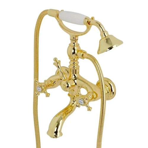 Смеситель для ванны Migliore Prestige золото - фото 3