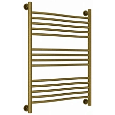 Полотенцесушитель водяной Сунержа Флюид+ 60х80 см состаренная бронза 