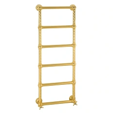 Полотенцесушитель электрический Migliore Edera 49х126 см золото, подключение слева