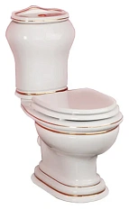 Унитаз компакт Migliore Milady декор золото