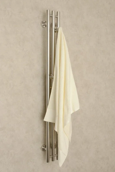 Полотенцесушитель водяной Сунержа Терция PRO 10х120 см сатин 071-0444-1210 (детальная фотография), из нержавеющей стали, без полки, неповоротные