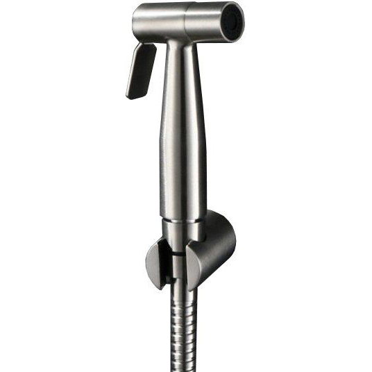 Гигиенический душ с держателем и шлангом BelBagno Nova BB-IFS1-IN матовый хром (детальная фотография)