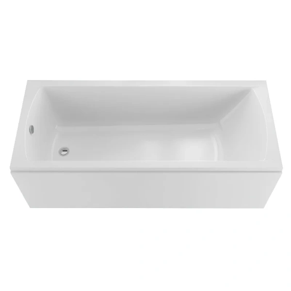 Ванна акриловая 1MarKa Modern 01мод1670кс1+, 160 x 70 см, цвет белый (детальная фотография), прямоугольные