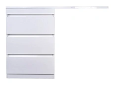 Тумба под раковину напольная Style Line Даллас 58 см белая