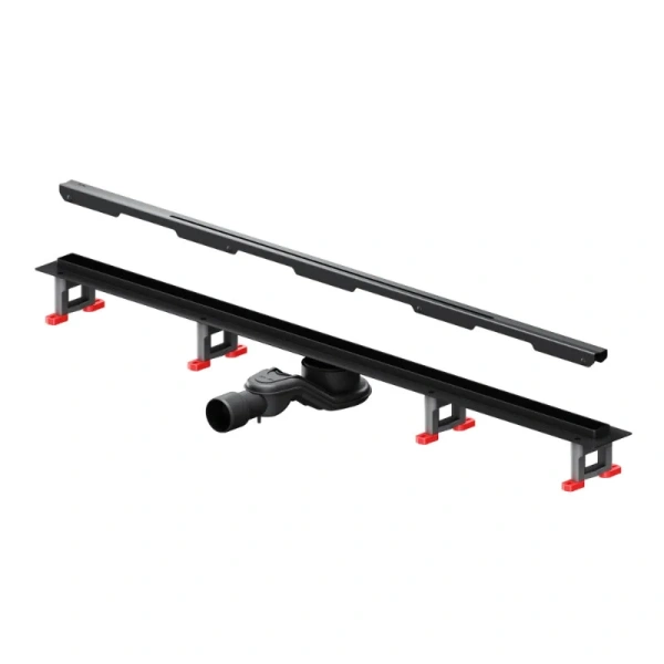 Душевой лоток Am.Pm MasterFlow 100 см черный матовый W01SC-S11-100-05BM (детальная фотография), черые