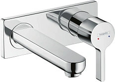 Смеситель для раковины Hansgrohe Metris S 31162000 настенный