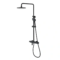 Душевая стойка Lemark Bronx черный