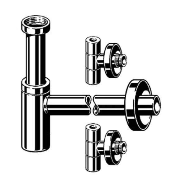 Сифон для раковины viega Eleganta 5788.4 492489 (детальная фотография), современные, hi-tech