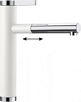 Смеситель для кухни белый Blanco Linee-S