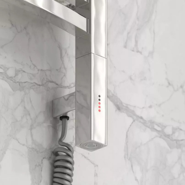 Полотенцесушитель электрический Сунержа Аркус 3.0 50x60 см хром, правый 00-5705-6050 (детальная фотография), современные, hi-tech