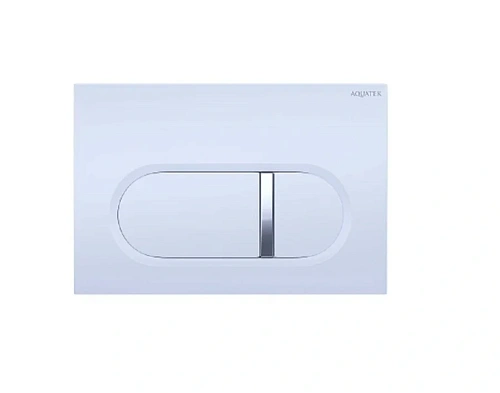 Клавиша смыва Акватек белая - фото 1