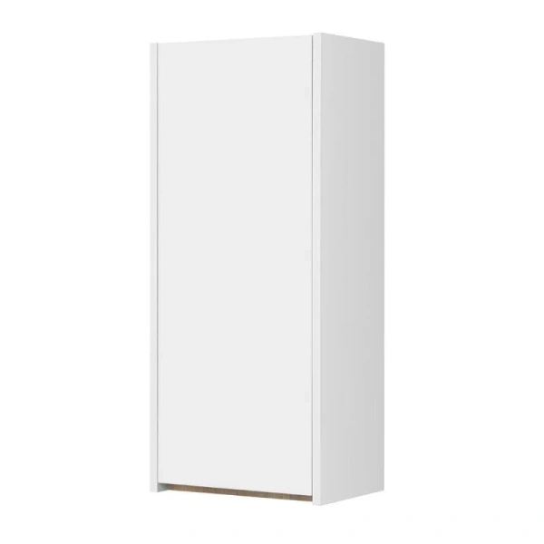 Шкаф подвесной Акватон Марти 35 см белый глянцевый/дуб эдгрейн 1A270203MY010 (детальная фотография)