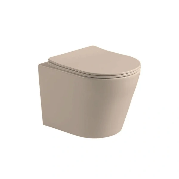 Унитаз подвесной Vincea Piatti капучино матовый VT1-11SMC (детальная фотография)