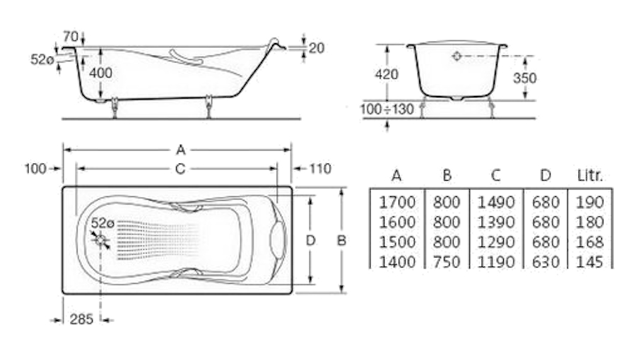 Схема (детальная фотография), белые
