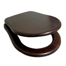 Крышка-сидение Kerasan Retro орех, петли золото
