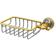 Решётка для ванной Migliore Mirella хром/золото