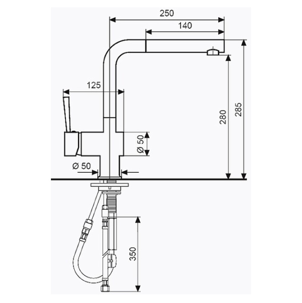 Схема (детальная фотография), для кухни