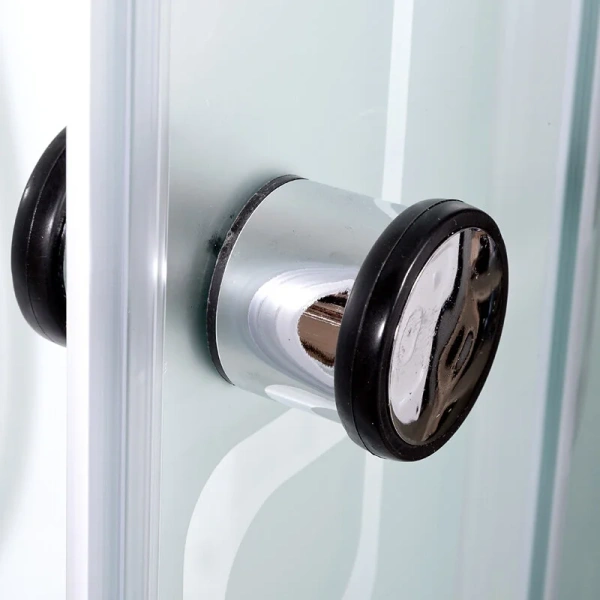 Душевая кабина Deto EM 90x90 см без крыши EM4590N (детальная фотография), современныe, hi-tech, декорированныe