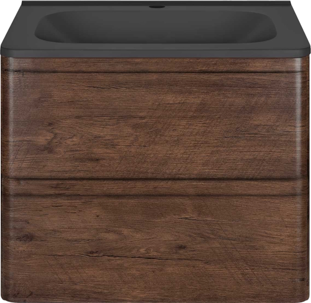 Тумба под раковину подвесная Vincea Vico 58,9 см R.Wood VMC-2V600RW (детальная фотография), 60 см