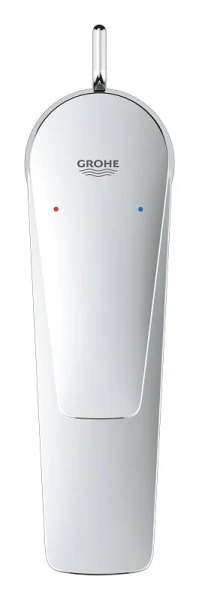 Смеситель для раковины Grohe BauEdge хром 23758001 (детальная фотография), хром