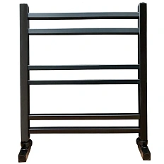 Полотенцесушитель водяной Ника Modern 60x40 см черный матовый