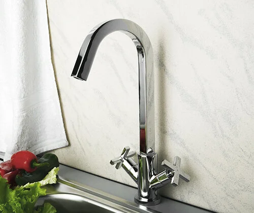 Смеситель для кухни WasserKRAFT Weser хром 7847 (детальная фотография), хром