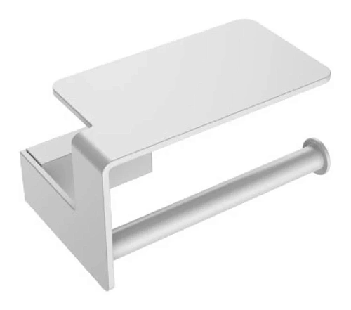 Бумагодержатель Boheme Q белый матовый - фото 1