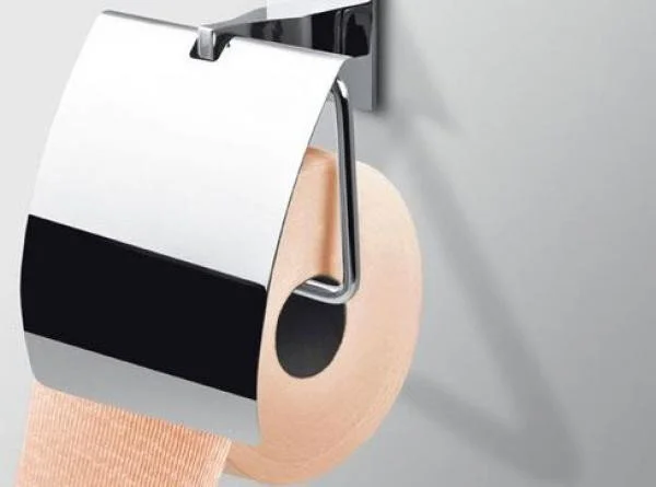 Бумагодержатель Colombo Forever с крышкой B2991 (детальная фотография), хром