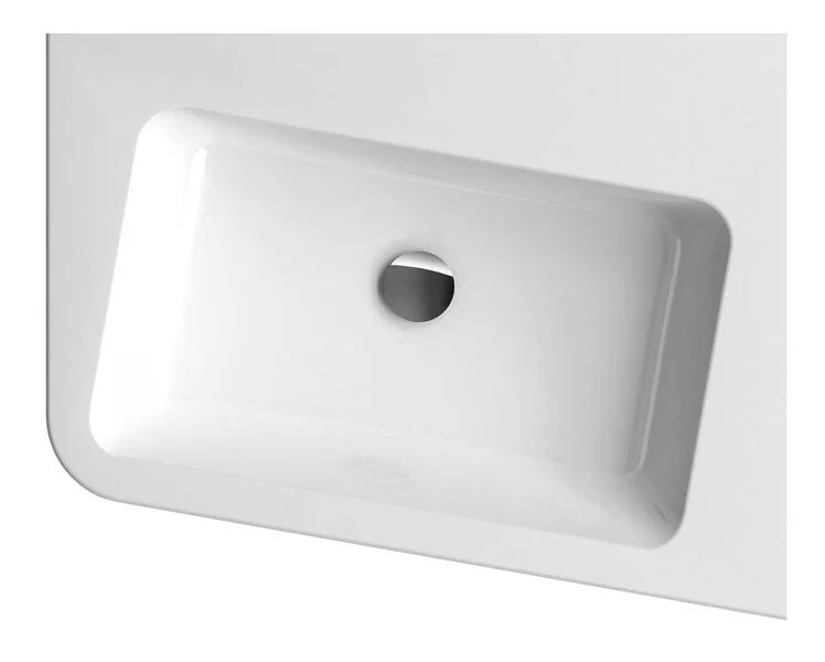 Умывальник угловой Ravak 10° XJIP1165000, XJIL1165000 (детальная фотография), из камня
