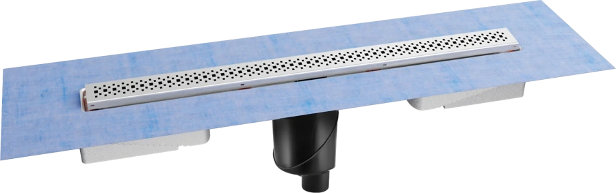 Душевой лоток BERGES C1 Brise 50 см матовый хром 090030 (детальная фотография)