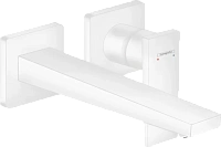 Смеситель для раковины Hansgrohe Metropol матовый белый