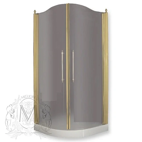 Душевой уголок Migliore Diadema 90х90 см стекло матовое - фото 2