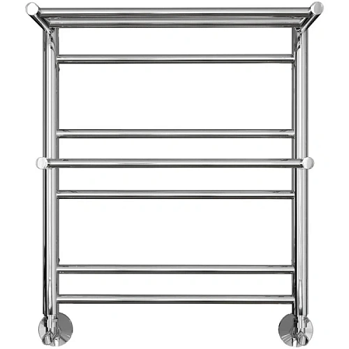 Полотенцесушитель водяной Акватек Альфа 50x60 см хром - фото 1